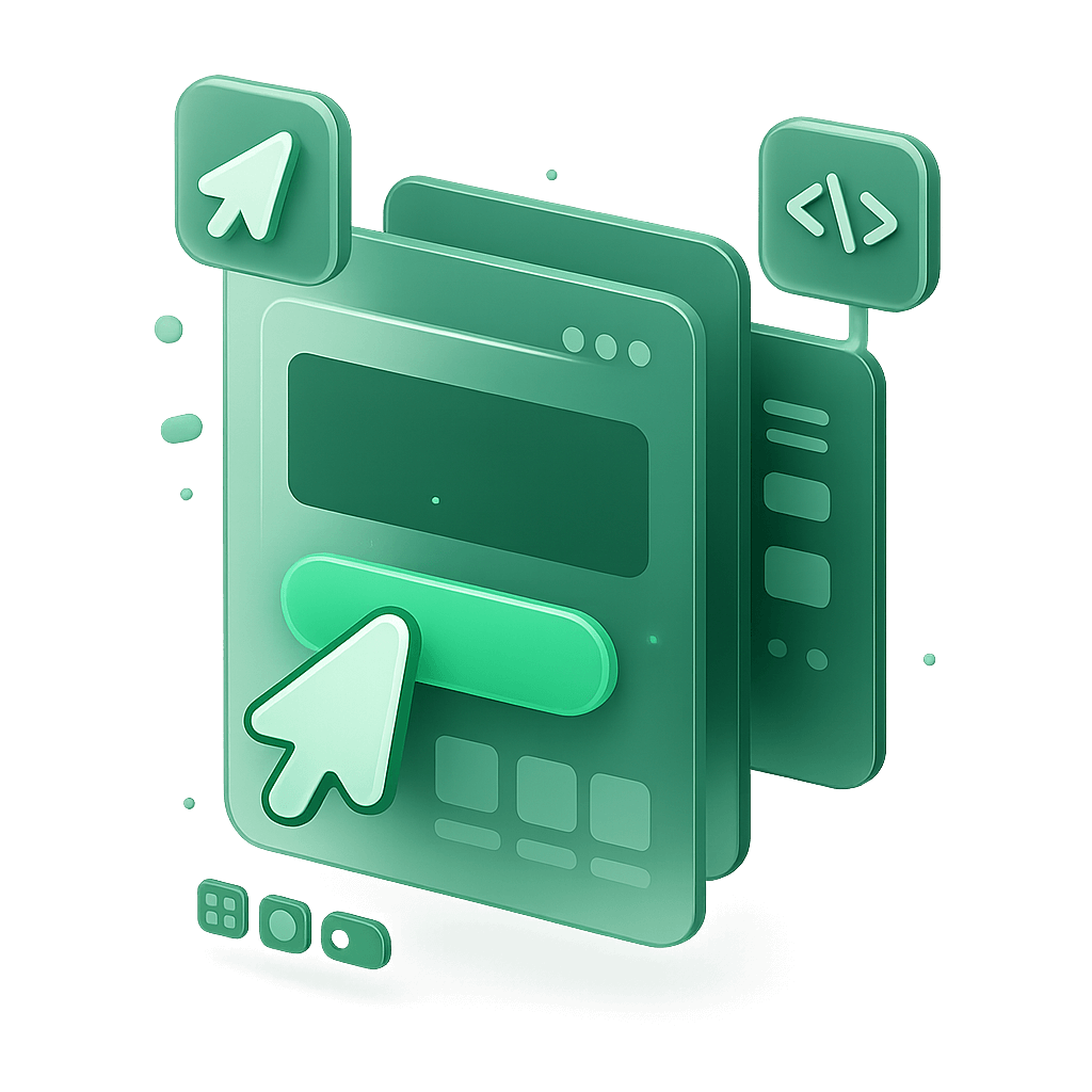 WebsiteDevelopment Dashboard Interface